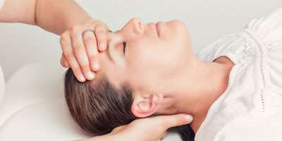 Craniosacral Therapy on Head and Neck